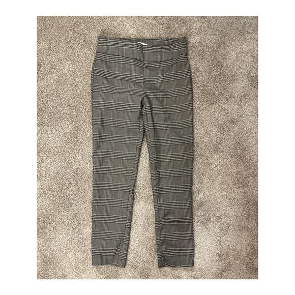 Anthropologie Maison d’Amelie Plaid Pull-On Ankle Trouser Pants, 4 - Picture 1 of 5